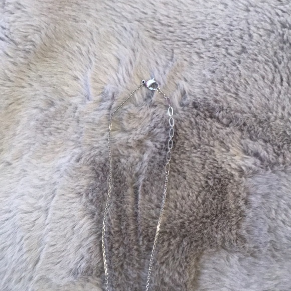 Authentic Swarovski crystal rose gold and silver heart necklace - Picture 4 of 5